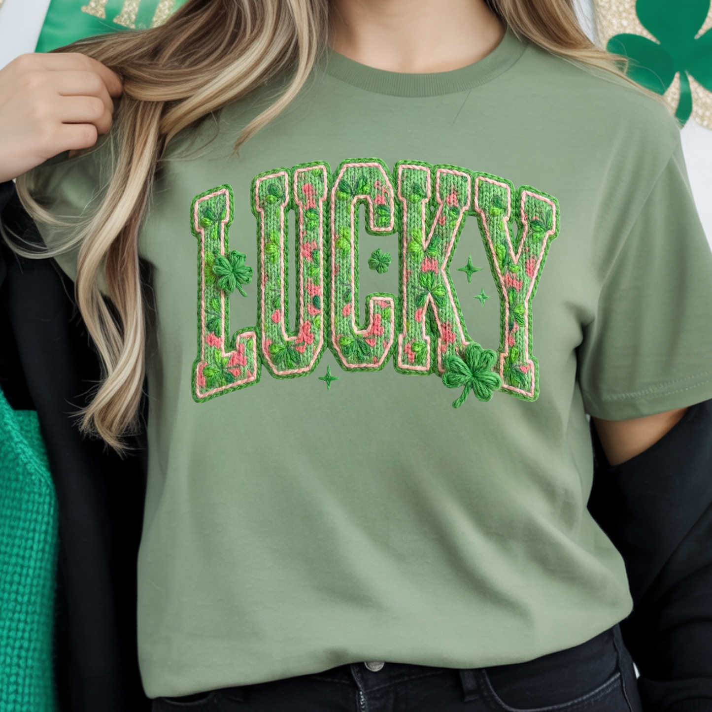 Lucky St. Patrick's Day Ready to Press (RTP) DTF TRANSFER