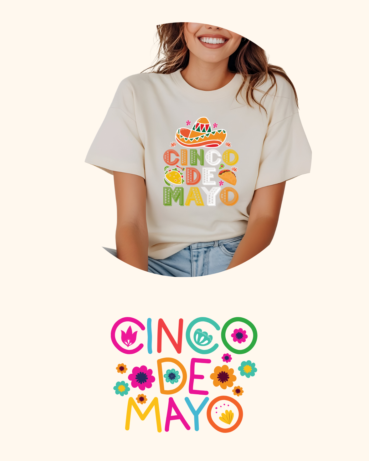 Ready To Press (RTP) Cinco De Mayo DTF Transfers