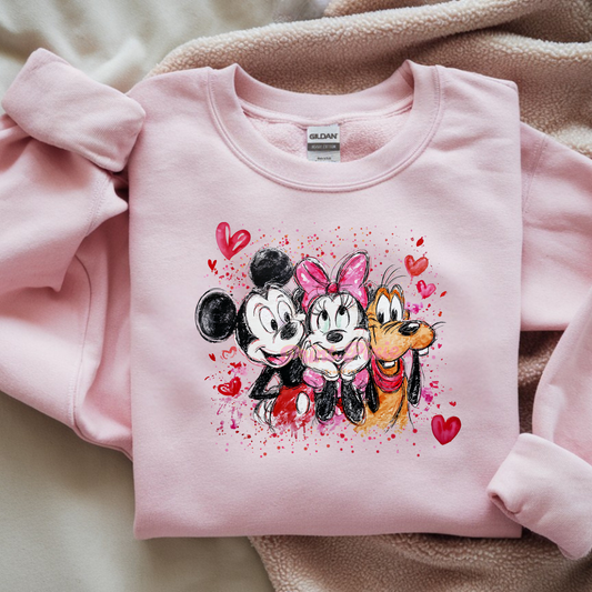 A Magical World (ADULT SIZE) Valentine's Day Ready to Press (RTP) DTF TRANSFER