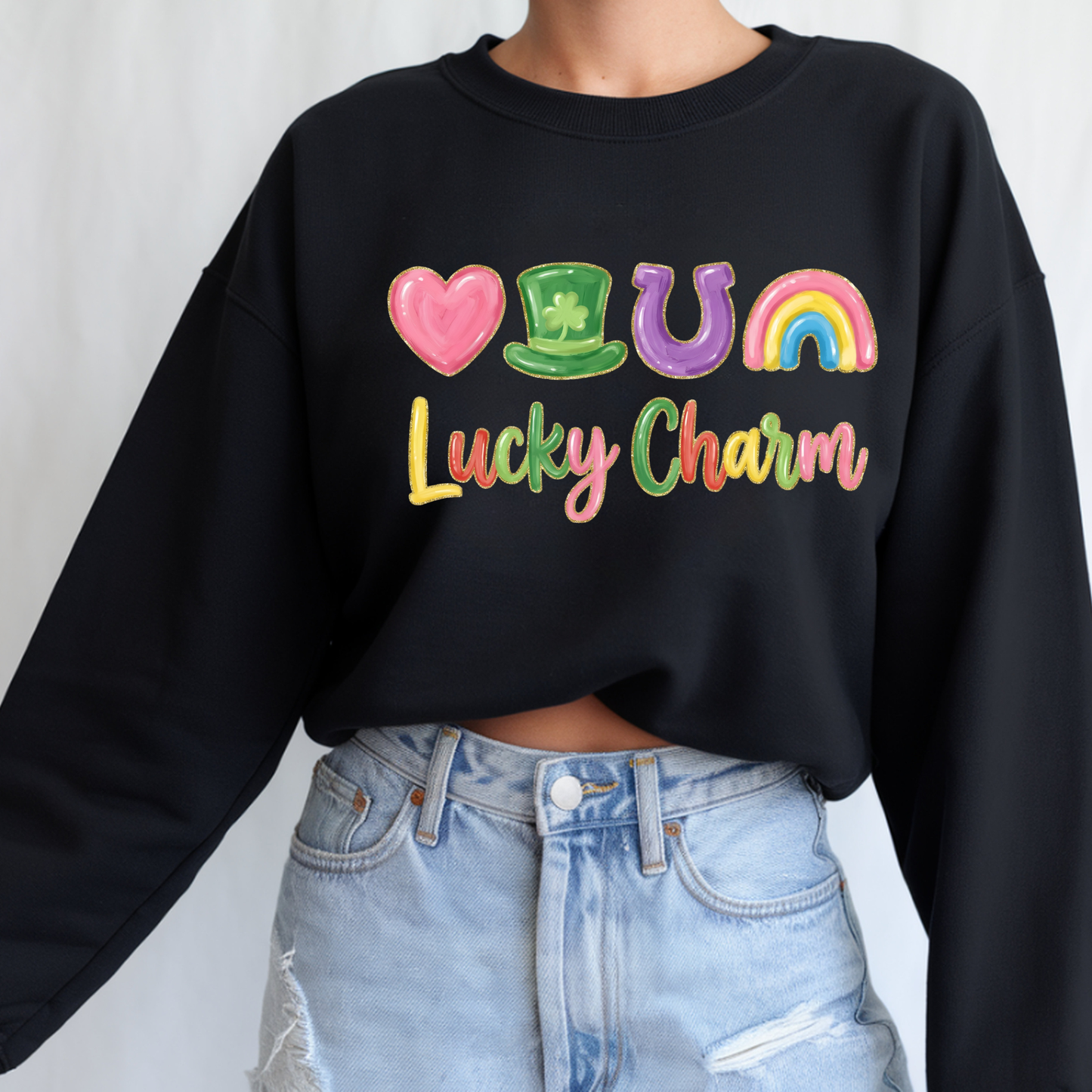 Lucky Charm St. Patrick's Day Ready to Press (RTP) DTF TRANSFER