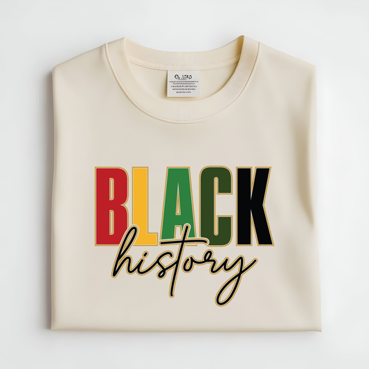 Black History Ready to Press (RTP) DTF TRANSFER