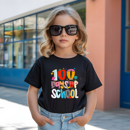 100 Days of School Ready to Press (RTP) DTF TRANSFER