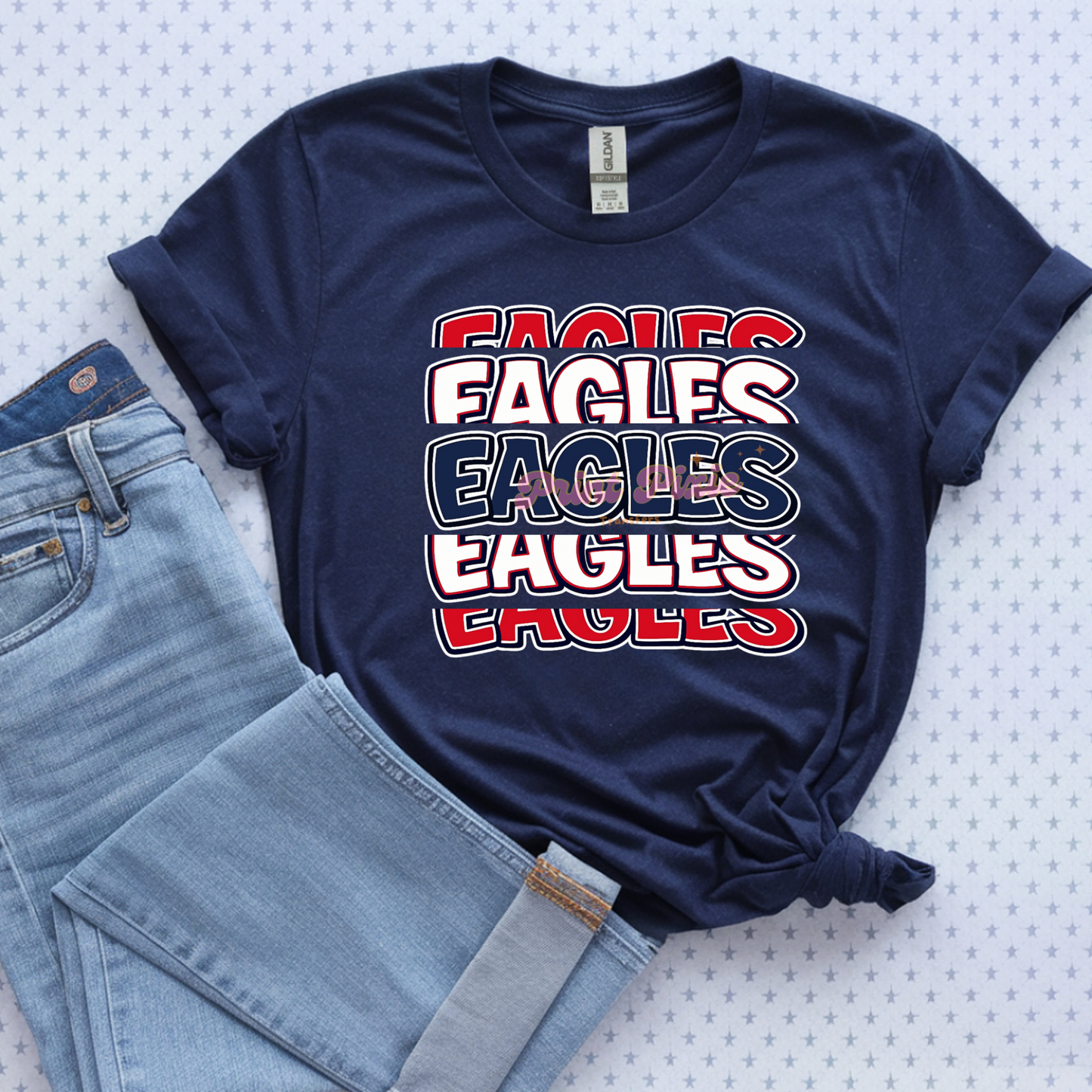 Go DHS Eagles Ready to Press (RTP) DTF TRANSFER