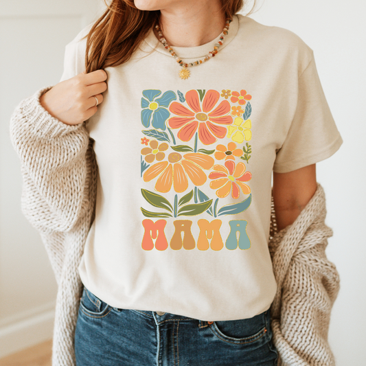 Boho Mama Ready To Press (RTP) DTF TRANSFER